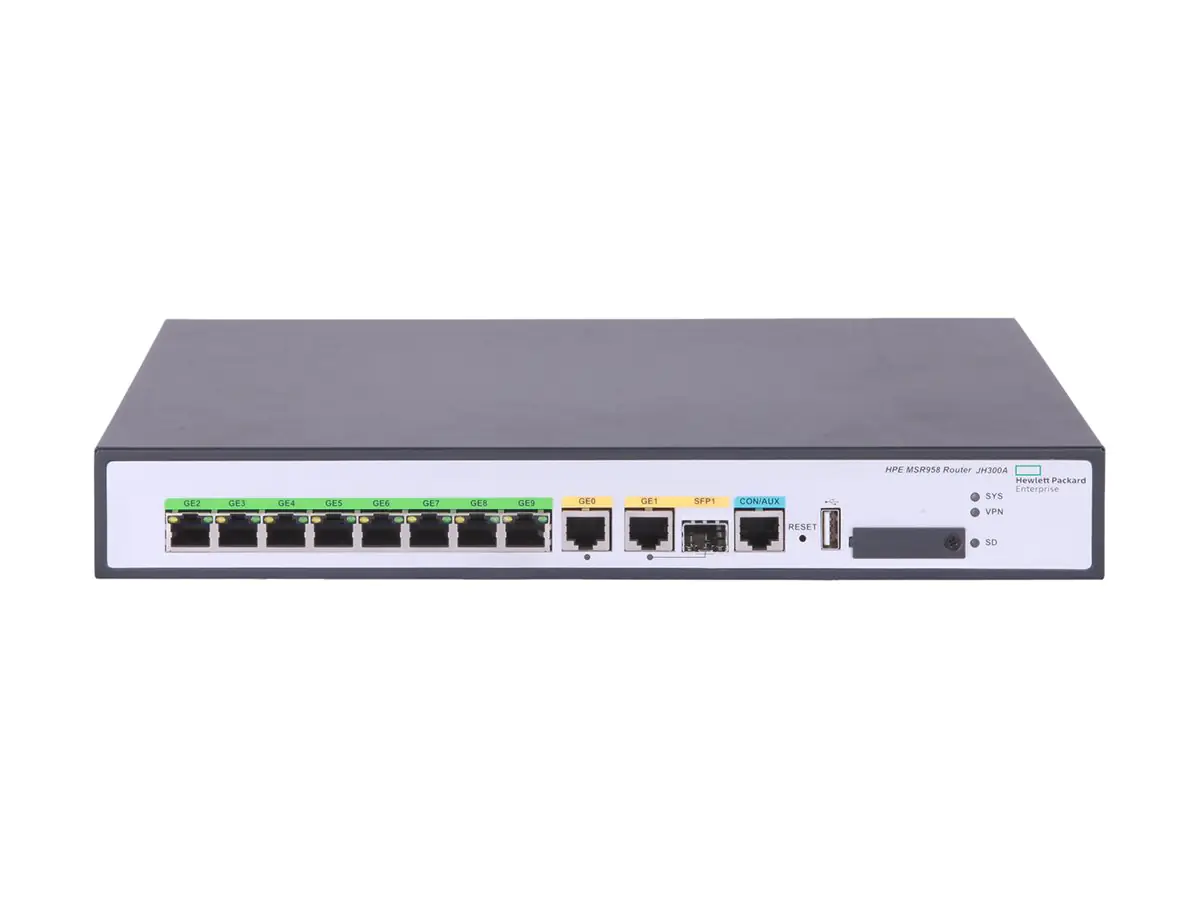 HPE FlexNetwork MSR1002X - Router 4-Port-Switch R8V33A
