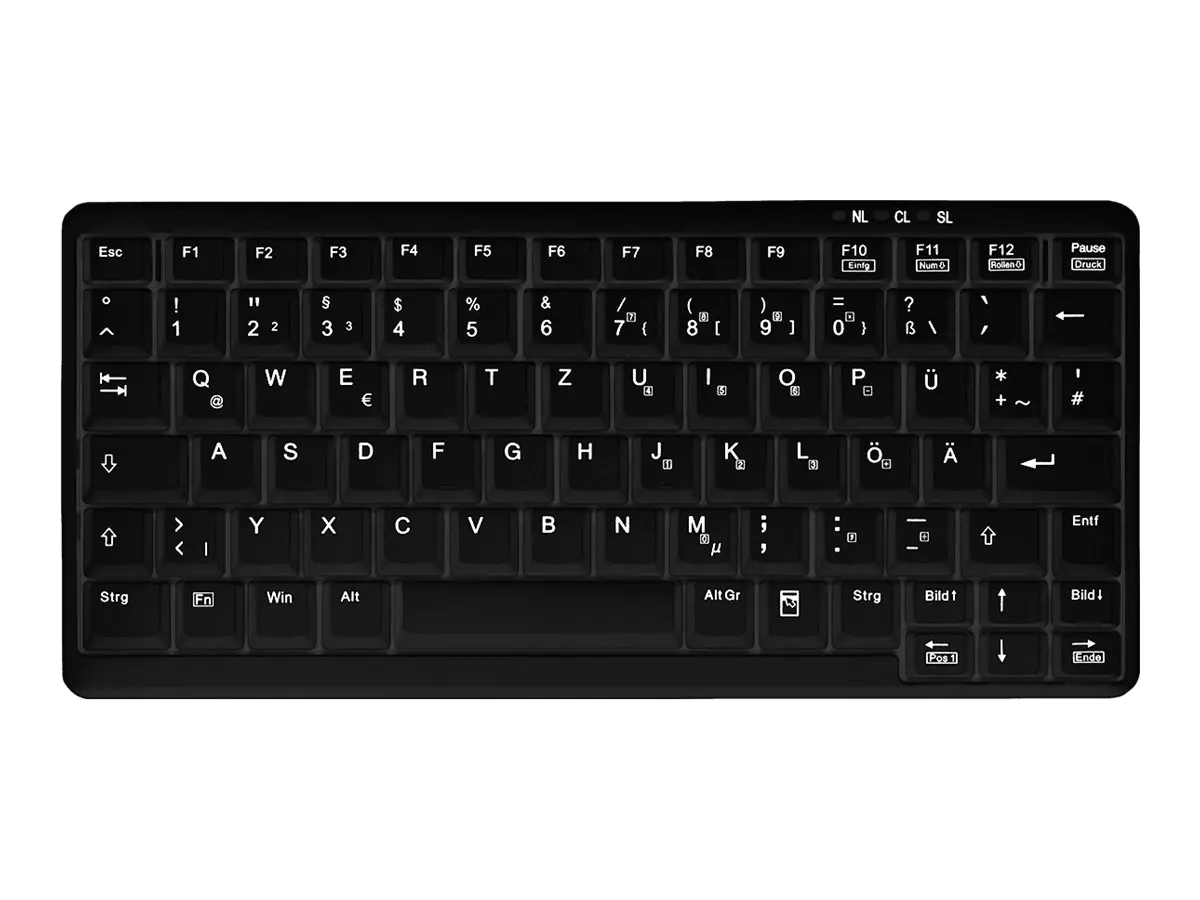 Contour Active Key AK-4100-U - Tastatur - mini - USB AK-4100-U-B/IT