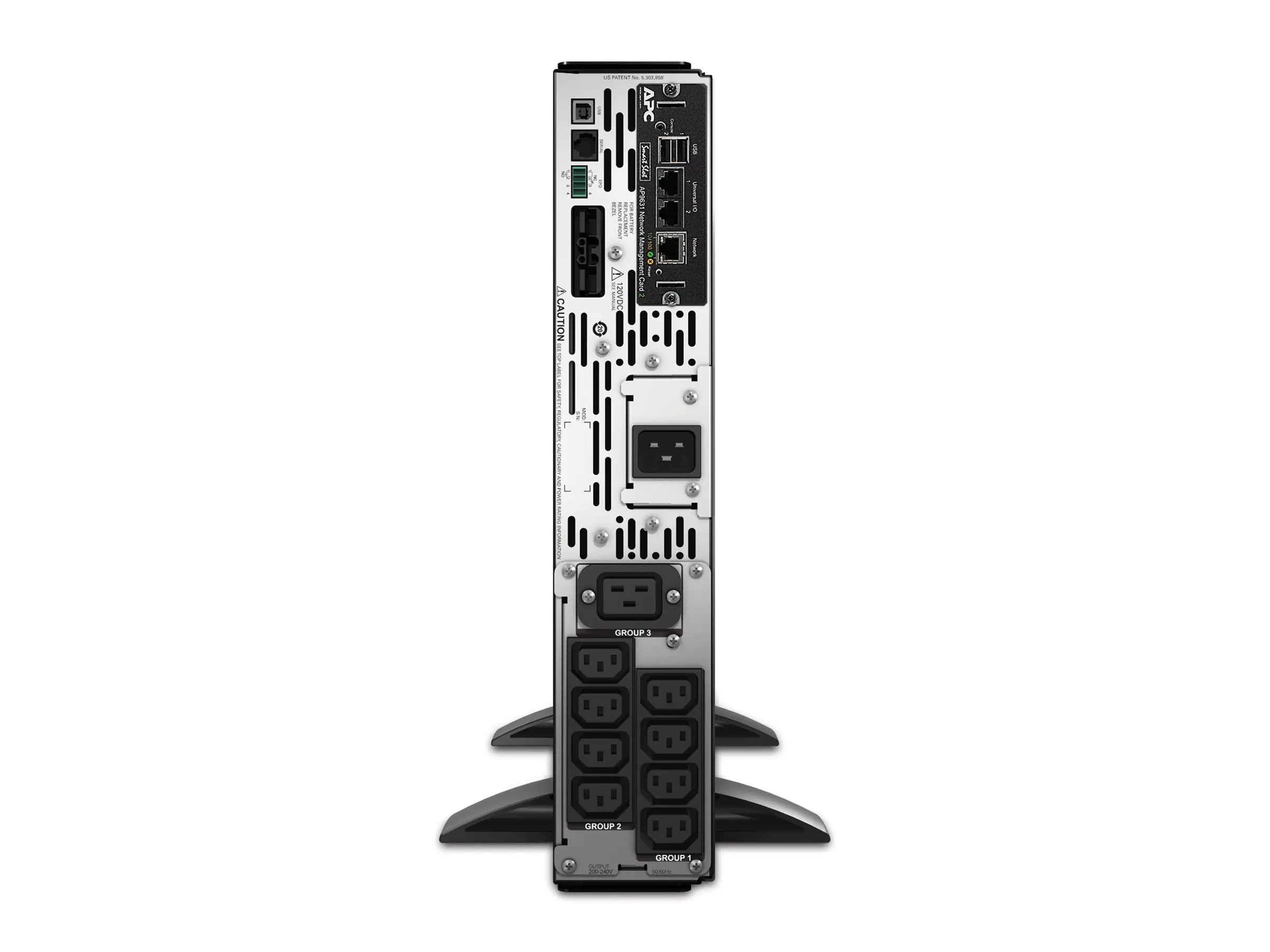 APC Smart-UPS X 3000 Rack/Tower LCD - USV - Wechselstrom 208/230 V SMX3000RMHV2UNC