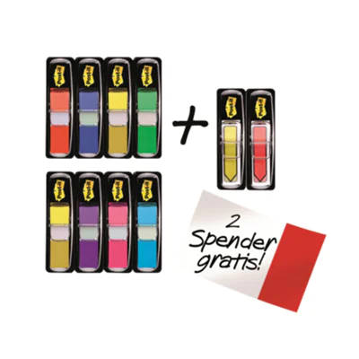 Post-it Heftstreifen Index Mini Promotion 683-VAD1 farbig +2 684 Post-it Heftstreifen Index Mini Promotion 683-VAD1 farbig +2 684