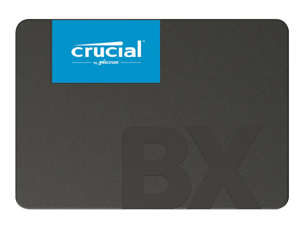 Crucial BX500 - SSD - 500 GB - intern - 2.5" (6.4 cm) - SATA 6Gb/s Crucial BX500 - SSD - 500 GB - intern - 2.5" (6.4 cm) - SATA 6Gb/s