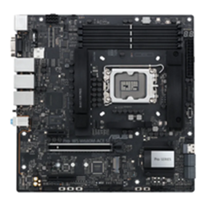 ASUS PRO WS W680M-ACE SE - Motherboard - micro ATX - LGA1700 Sockel - W680 Chipsatz - USB-C 3.2 Gen 2x2, USB-C 3.2 Gen2, USB 3.2 Gen 1, USB 3.2 Gen 2 - 2 x 2.5 Gigabit LAN, Gigabit LAN - Onboard-Grafik - HD Audio (8-Kanal) 90MB1FA0-M0EAY0