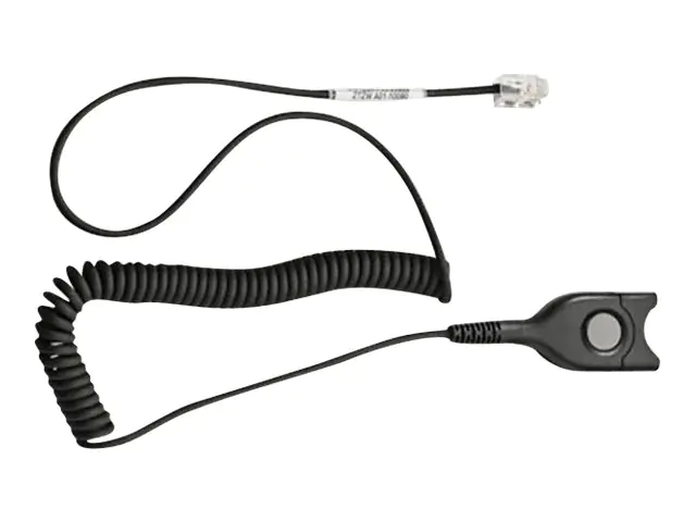 Sennheiser CSTD 01 - Headset-Kabel - EasyDisconnect zu RJ-9 männlich - gewickelt