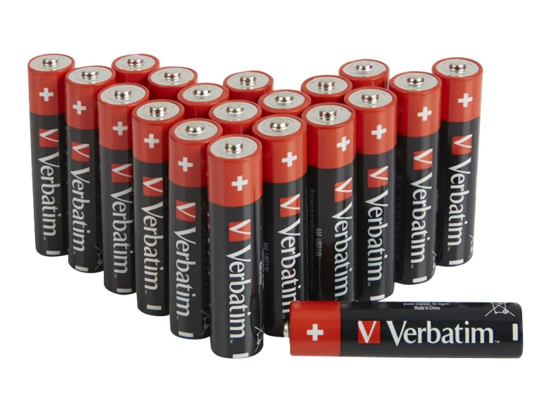 Verbatim - Batterie 20 x AAA / LR03 - Alkalisch Verbatim - Batterie 20 x AAA / LR03 - Alkalisch