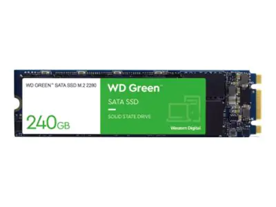 WD Green WDS240G3G0B - SSD - 240 GB - intern - M.2 2280 - SATA 6Gb/s