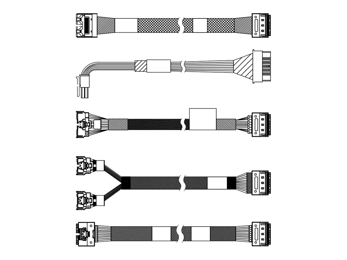 Lenovo Speicherkabelkit - für 2,5" Chassis 4X97A85170