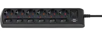 Brennenstuhl 1153110116 - 2 m - 6 AC-Ausgänge - Indoor - IP20 - Schwarz - 16 A Brennenstuhl 1153110116 - 2 m - 6 AC-Ausgänge - Indoor - IP20 - Schwarz - 16 A