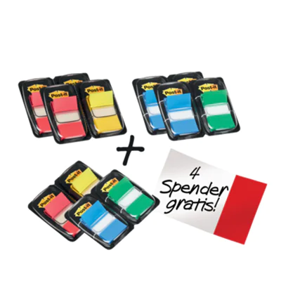 Post-it Haftstreifen Index 680-P12 Promotion farbig 12 St./Pack. Post-it Haftstreifen Index 680-P12 Promotion farbig 12 St./Pack.