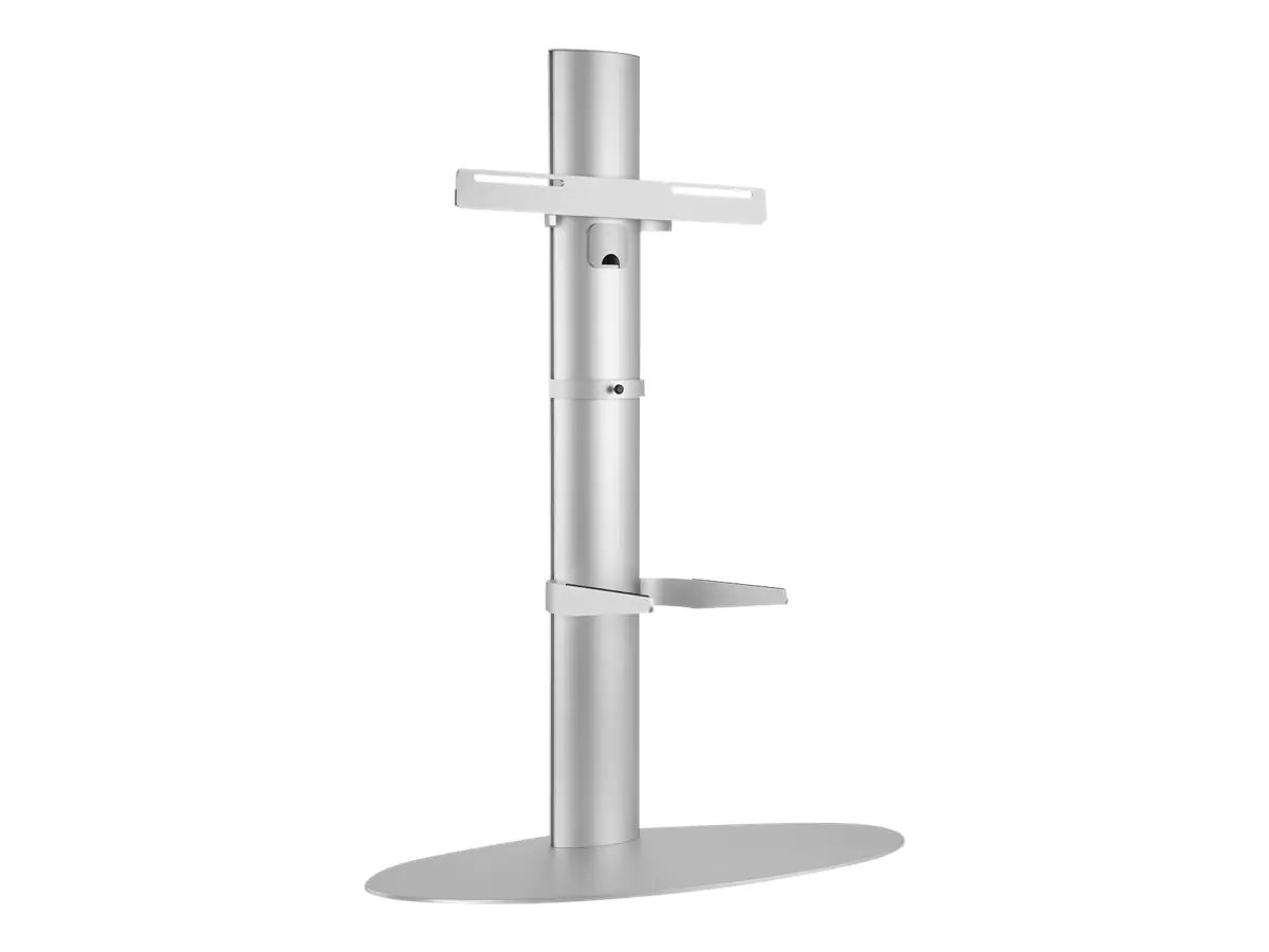 ROLINE - Aufstellung - für LCD-Display - Aluminium - Silber - Bildschirmgröße: 81.3-139.7 cm (32"-55") - Bodenaufstellung