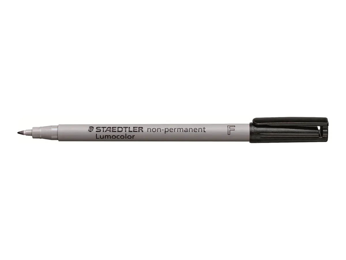 STAEDTLER Folienstift Lumocolor 316-9 0,6mm non-permanent schwarz