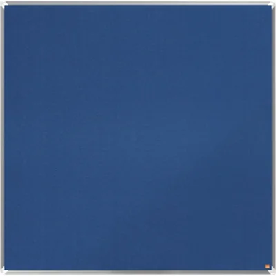 Nobo Notiztafel Premium Plus 1915190 120x120cm Filz blau