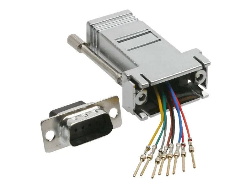 InLine - Serieller Adapter - DB-9 (M) zu RJ-45 (W) - Daumenschrauben