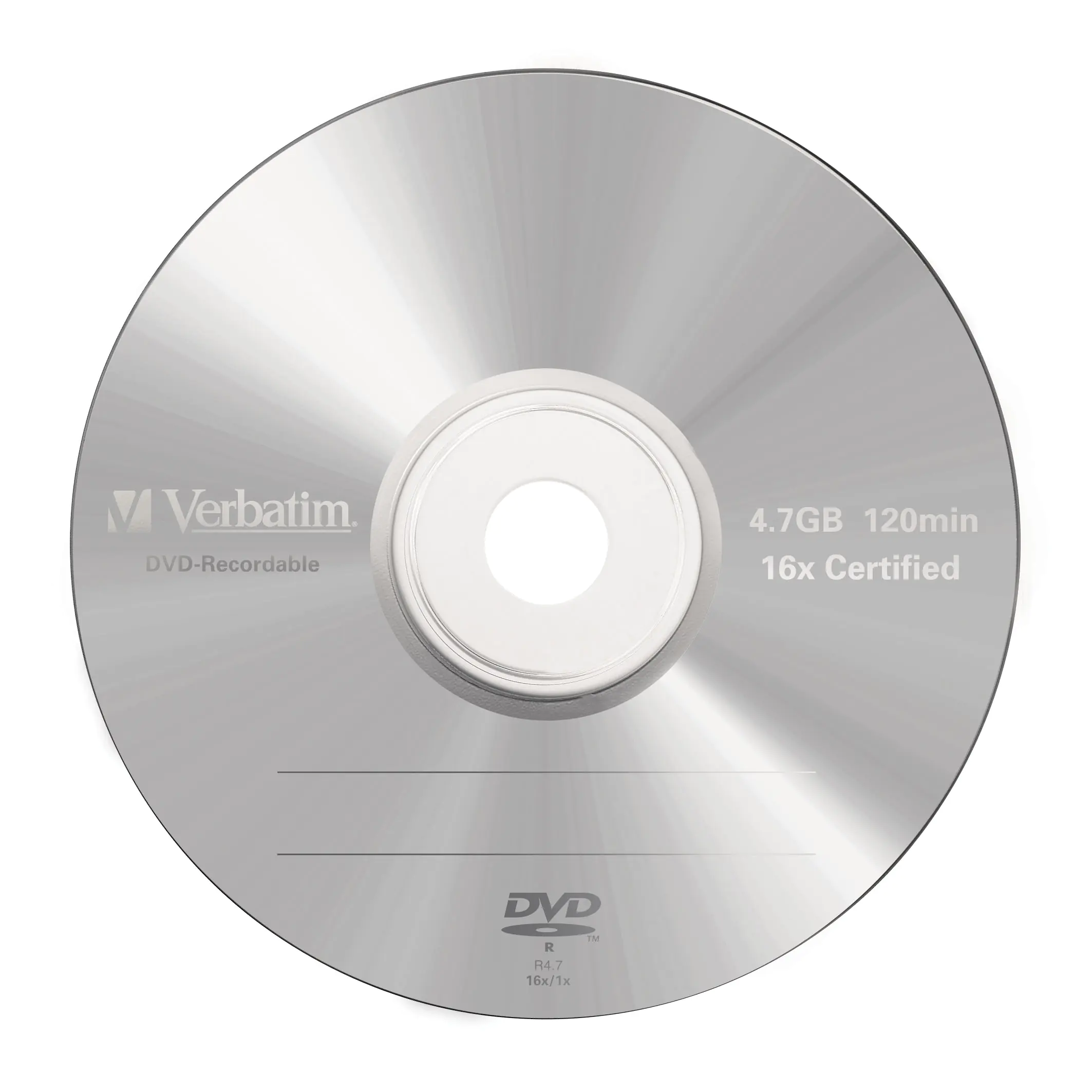 Verbatim - 5 x DVD-R - 4.7 GB 16x - mattsilber - Jewel Case (Schachtel)