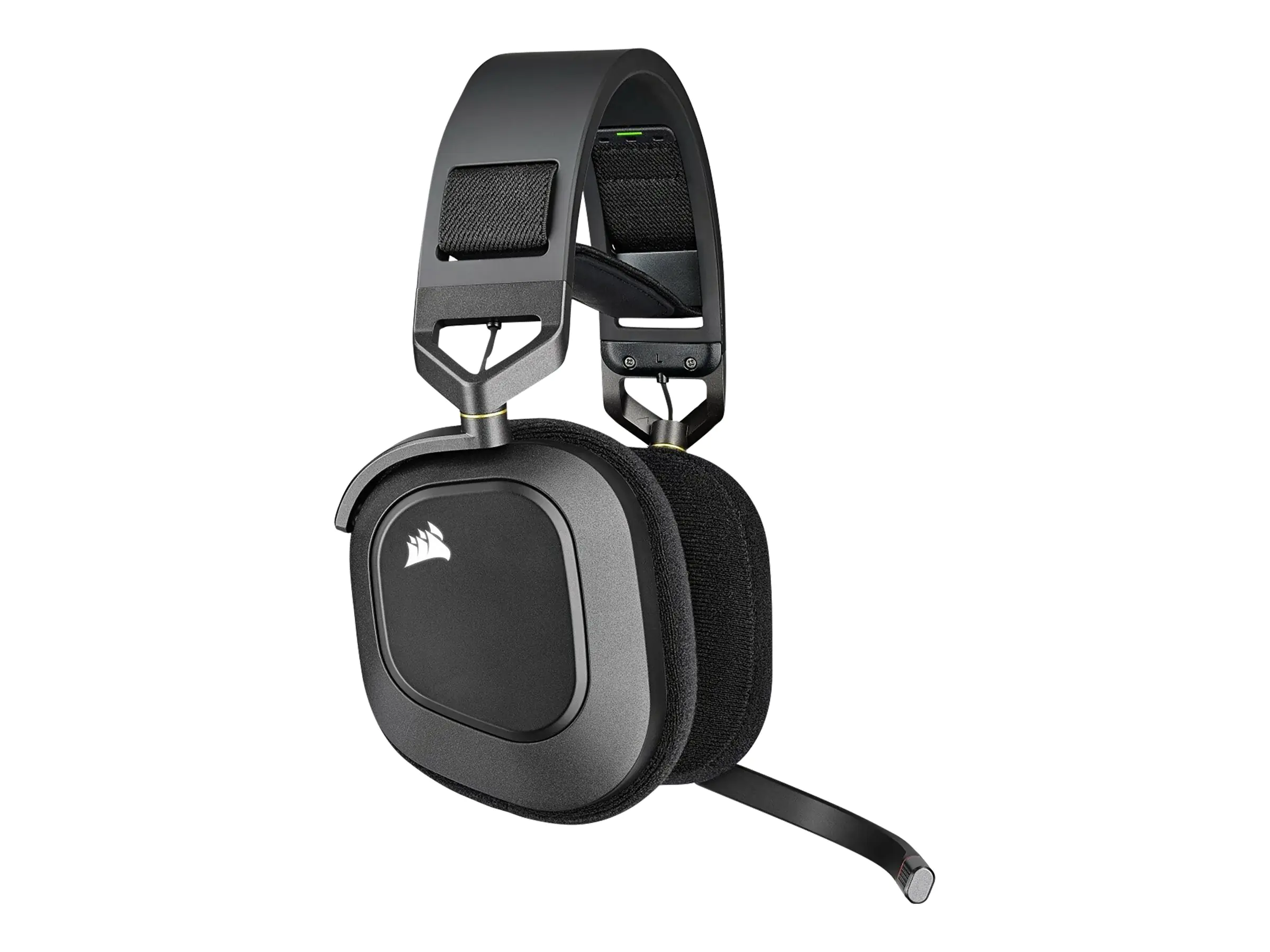 CORSAIR Gaming HS80 RGB - Headset - ohrumschließend - 2,4 GHz - kabellos - USB