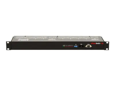 Leunig ePowerSwitch X Satellite 8XS - Stromverteilungseinheit (Rack - einbaufähig) - RS-232, RS-485 - Eingabe, Eingang IEC 60320 - Ausgangsanschlüsse: 8 (IEC 60320) - 1U - 48.3 cm (19")