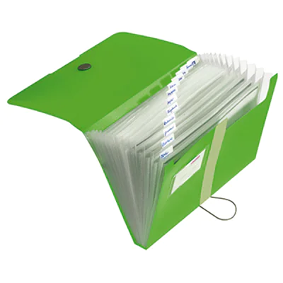 Herlitz Fächermappe easy orga to go 11209517 A4 12Fächer PP apfel Herlitz Fächermappe easy orga to go 11209517 A4 12Fächer PP apfel
