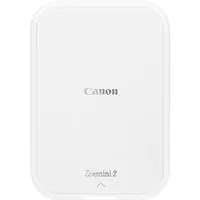 Canon Zoemini 2 - Drucker - Farbe - Zink - 50.8 x 76.2 mm - 313 x 500 dpi - bis zu 0.83 Min./Seite (einfarbig)/ bis zu 0.83 Min./Seite (Farbe) - Kapazität: 10 Blätter - Bluetooth 5.0 - weiß