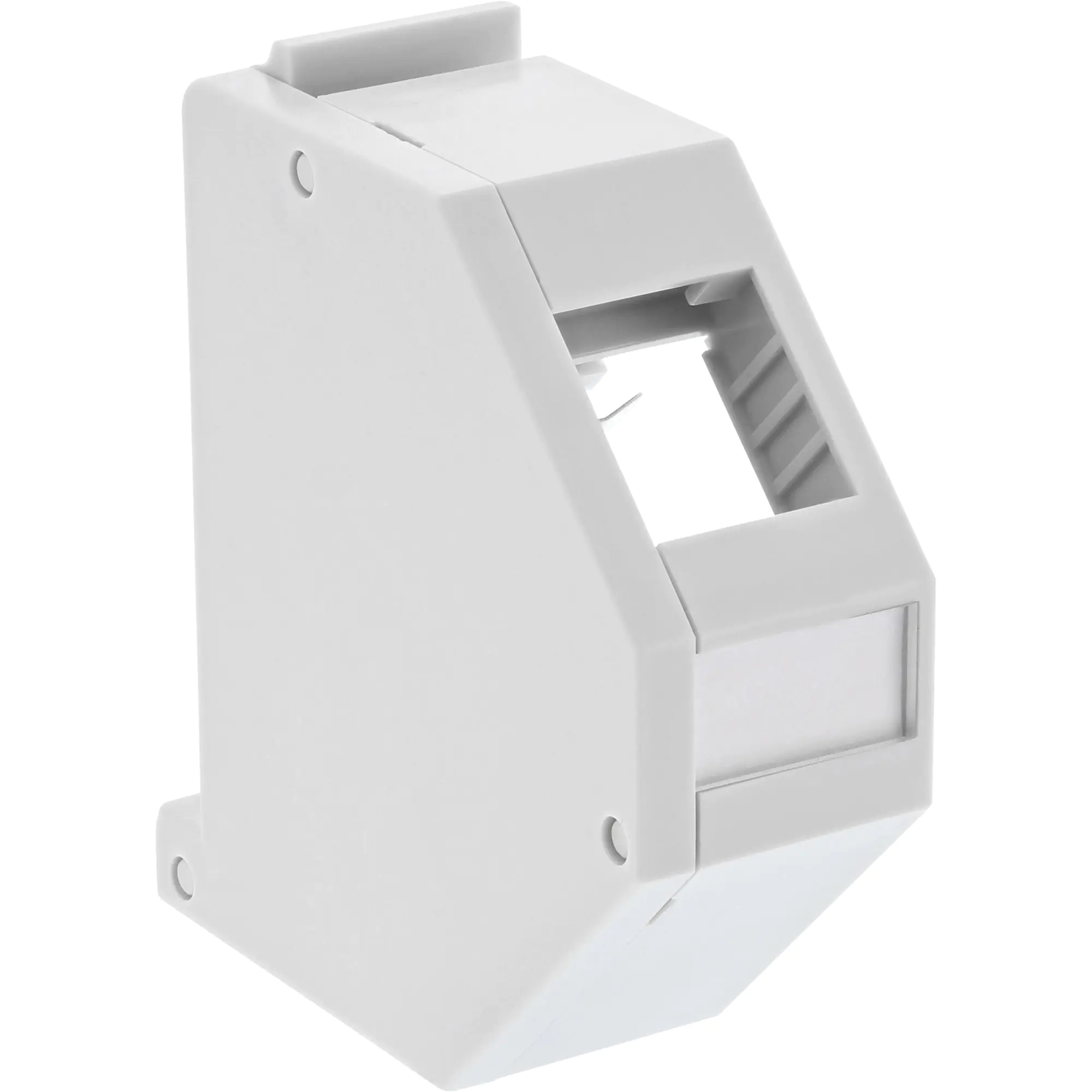 InLine Keystone SNAP-In Modulhalter - 1-fach für Hutschiene