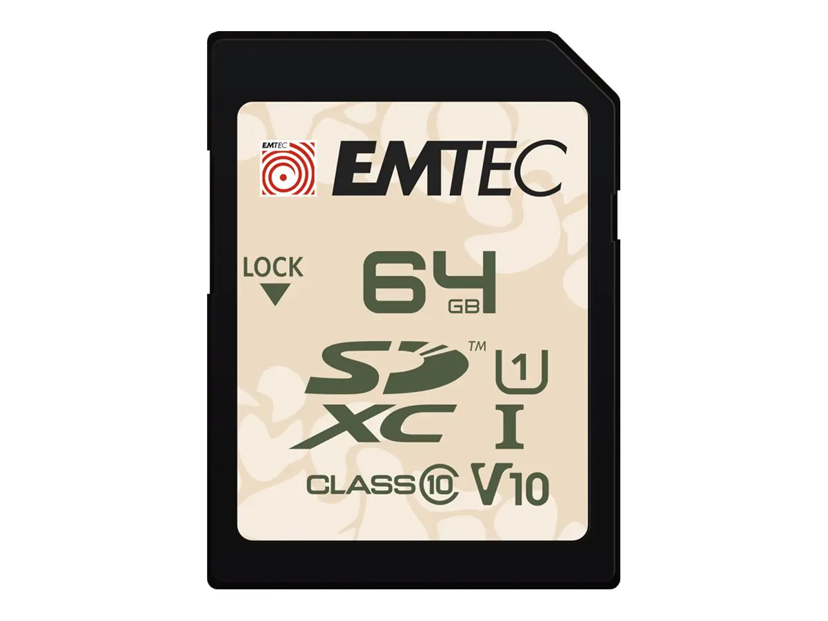 EMTEC SD 64GB UHS-I U1 V10 Outdoor - Secure Digital (SD)