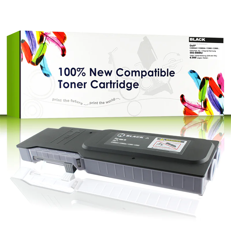 Cartridgeweb Toner kompatibel zu Dell 593-BBBU RD80W schwarz 6.000 Seiten 1 Stück