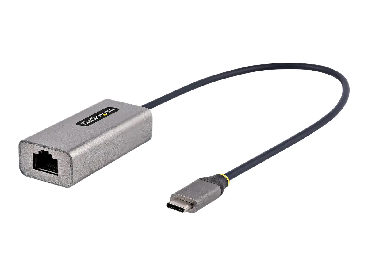 StarTech USB-C to Ethernet Adapter, 10/100/1000 Mbps, Gigabit Network Adapter w/ ASIX AX88179A Chip, 1ft/30cm Cable, USB Type C to RJ45 Ethernet Dongle, USB C to LAN Adapter, Windows/macOS/Linux/ChromeOS (US1GC30B2) - Netzwerkadapter - USB-C - Gigabit Eth
