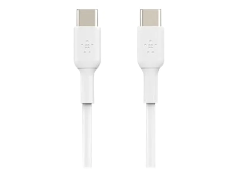 Belkin BoostCharge - USB-Kabel - 24 pin USB-C (M) zu 24 pin USB-C (M) - 1 m - weiß Belkin BoostCharge - USB-Kabel - 24 pin USB-C (M) zu 24 pin USB-C (M) - 1 m - weiß