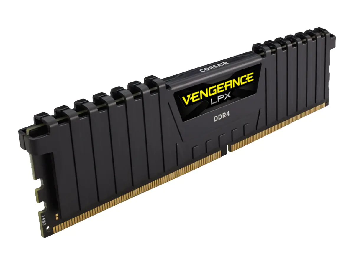 CORSAIR Vengeance LPX - DDR4 - kit - 64 GB: 2 x 32 GB - DIMM 288-PIN - 3200 MHz / PC4-25600 - CL16 - 1.35 V - ungepuffert - non-ECC - Schwarz CORSAIR Vengeance LPX - DDR4 - kit - 64 GB: 2 x 32 GB - DIMM 288-PIN - 3200 MHz / PC4-25600 - CL16 - 1.35 V - ungepuffert - non-ECC - Schwarz