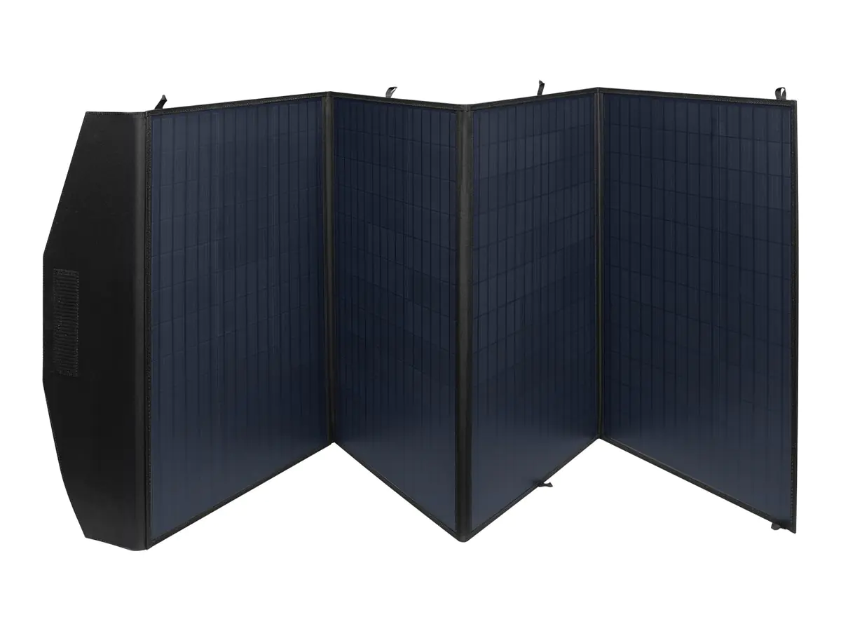 SANDBERG Active - Solarladegerät - QC3.0+PD+DC - 200 watt - 4 Ausgabeanschlussstellen (2 x USB, USB-C, power DC jack) 420-82
