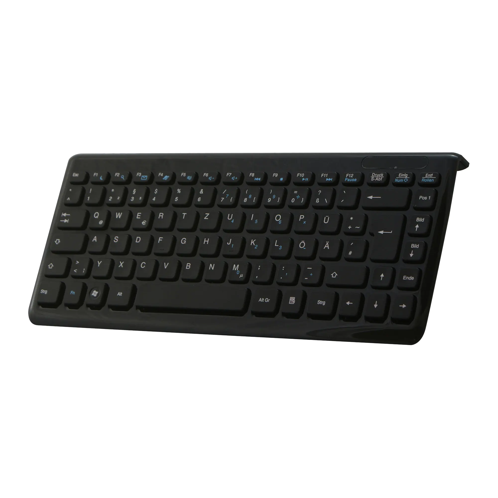 Perixx PERIBOARD-407, Mini, Kabelgebunden, USB, Schwarz PERIBOARD-407B