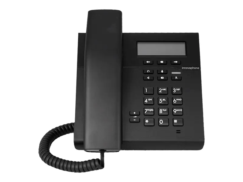 Innovaphone IP102 - VoIP-Telefon - dreiweg Anruffunktion - SIP v2, H.323 v5, RTCP, RTP, SRTP, SIP over TLS, SIP over TCP, SIP over UDP, SDES, DTLS, ICE, H.323 over UDP, H.323 over TCP, H.323 over TLS