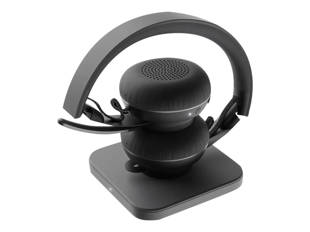 Logitech Zone Wireless MS - Headset - On-Ear - Bluetooth - kabellos - aktive Rauschunterdrückung