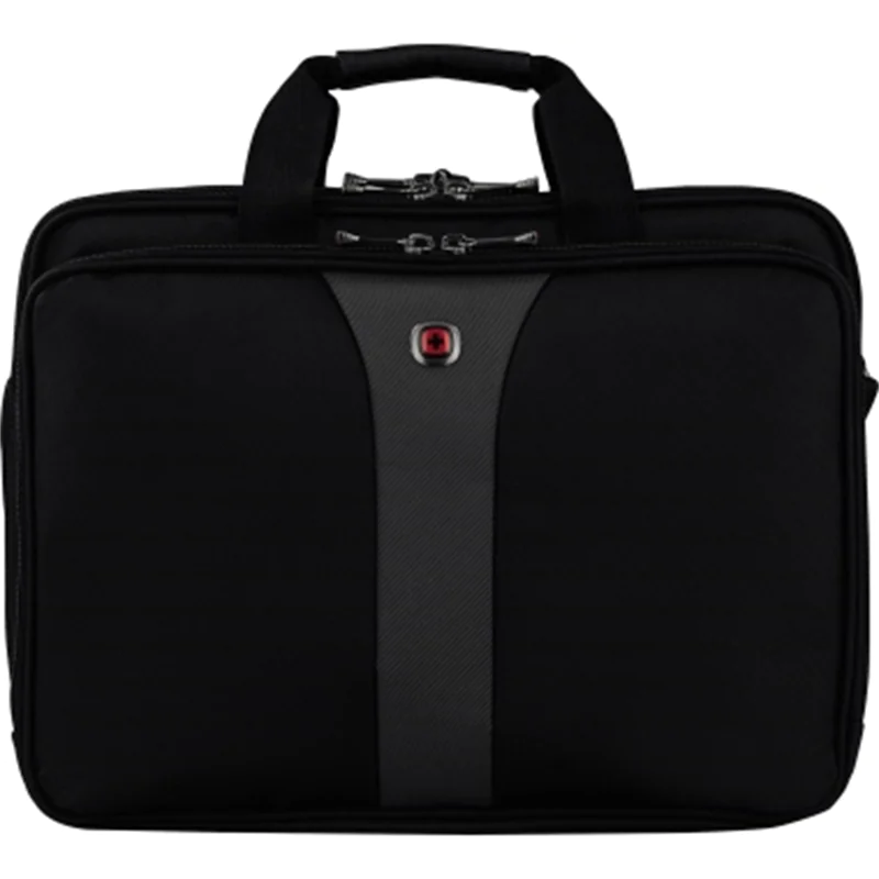 Wenger LEGACY - Notebook-Tasche - 43.2 cm (17") - Schwarz & Grau