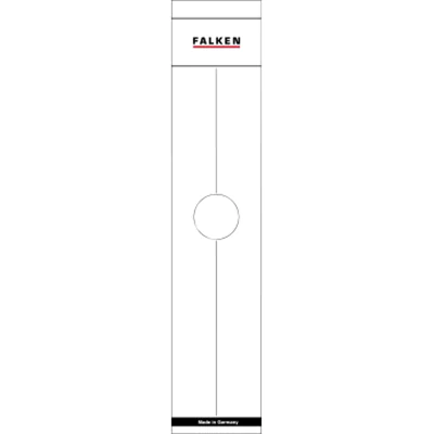 Falken Ordnerrückenschild 11287067 70mm weiß 10 St./Pack. Falken Ordnerrückenschild 11287067 70mm weiß 10 St./Pack.