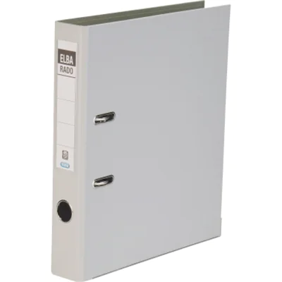 ELBA Ordner ELBAradoplast 100022622 DIN A4 50mm PVC grau ELBA Ordner ELBAradoplast 100022622 DIN A4 50mm PVC grau