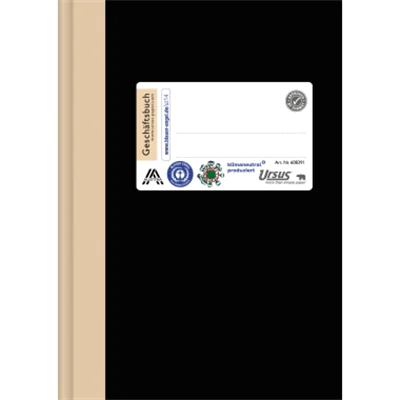 Ursus Geschäftsbuch 1510B96K 608391 DIN A6 96Blatt 80g kariert Ursus Geschäftsbuch 1510B96K 608391 DIN A6 96Blatt 80g kariert