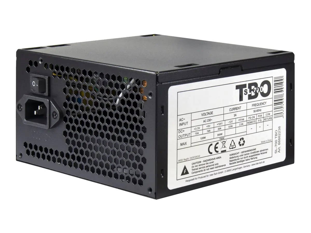 Inter-Tech SL-700 Plus TBO - Netzteil (intern) 88882238