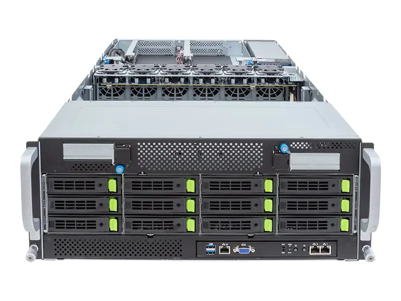 Gigabyte G493-SB1 (rev. AAP1) - Server - Rack -Montage - 4U - zweiweg - keine CPU - RAM 0 GB -