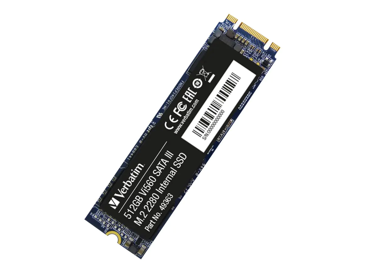 Verbatim Vi560 S3 - SSD - 256 GB - intern - M.2 2280 - SATA 6Gb/s
