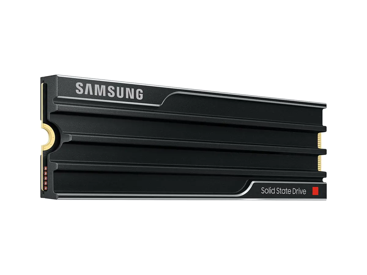 Samsung 9100 PRO MZ-VAP4T0 - SSD - verschlüsselt - 4 TB - mit Kühlkörper - intern - M.2 2280 - PCI