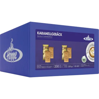 Hoppe Karamellgebäck HD400 200 St./Pack. Hoppe Karamellgebäck HD400 200 St./Pack.
