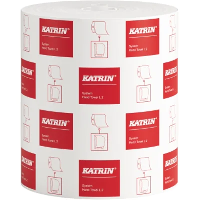 Katrin Handtuchrolle Classic System Towel M2 460102 weiß 6 Rl./Pack. Katrin Handtuchrolle Classic System Towel M2 460102 weiß 6 Rl./Pack.
