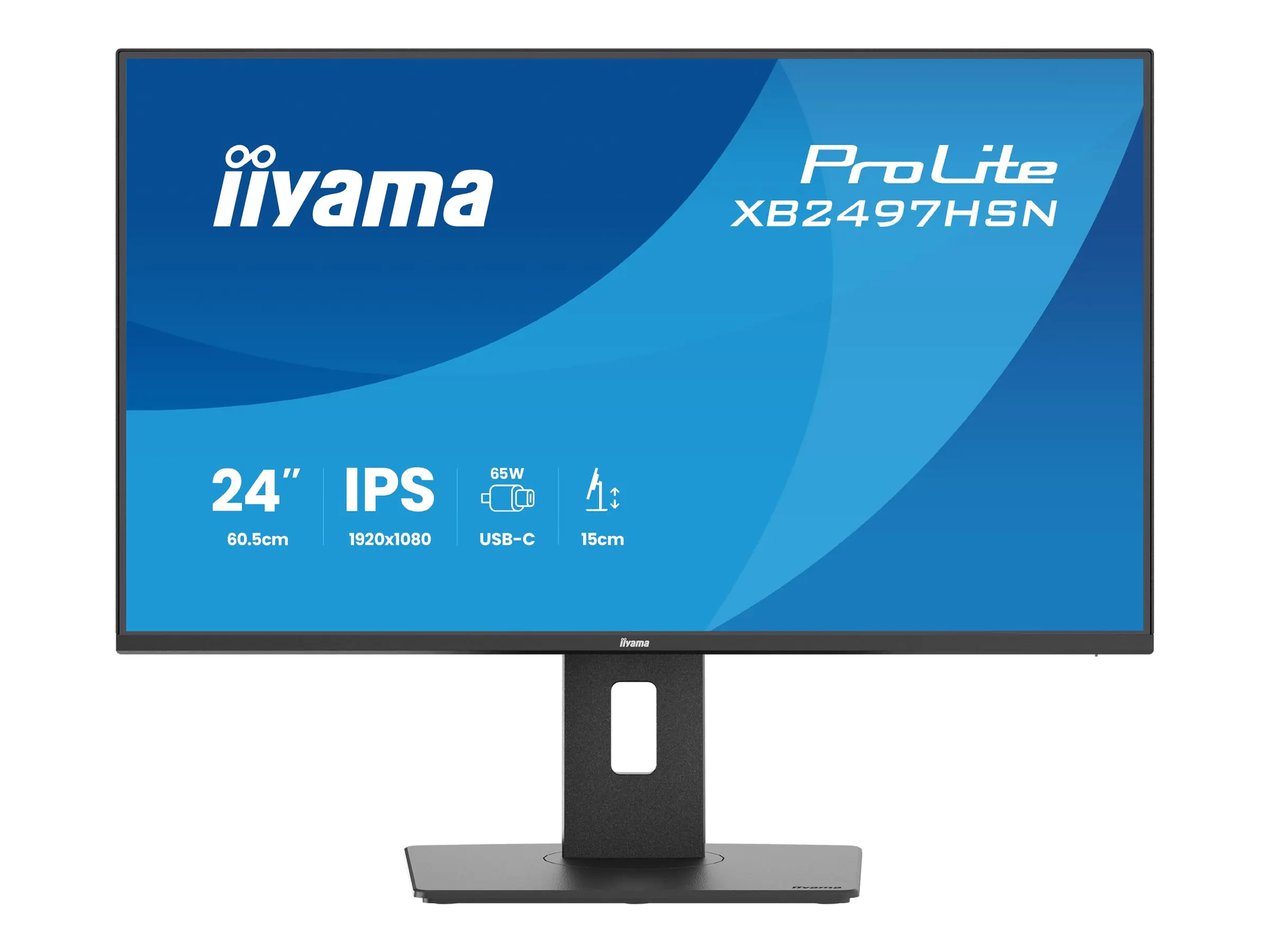 Iiyama ProLite XB2497HSN-B1 LED-Monitor 23.8" 1920 x 1080 @100Hz USB-C-Dock - XB2497HSN-B1