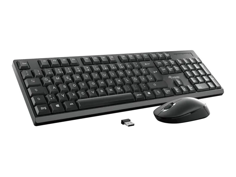 Equip Tastatur-und-Maus-Set - kabellos - 2.4 245222