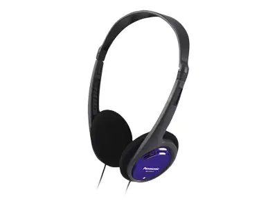 Panasonic RP-HT010E-A - Kopfhörer - On-Ear - kabelgebunden - 3,5 mm Stecker - Blau