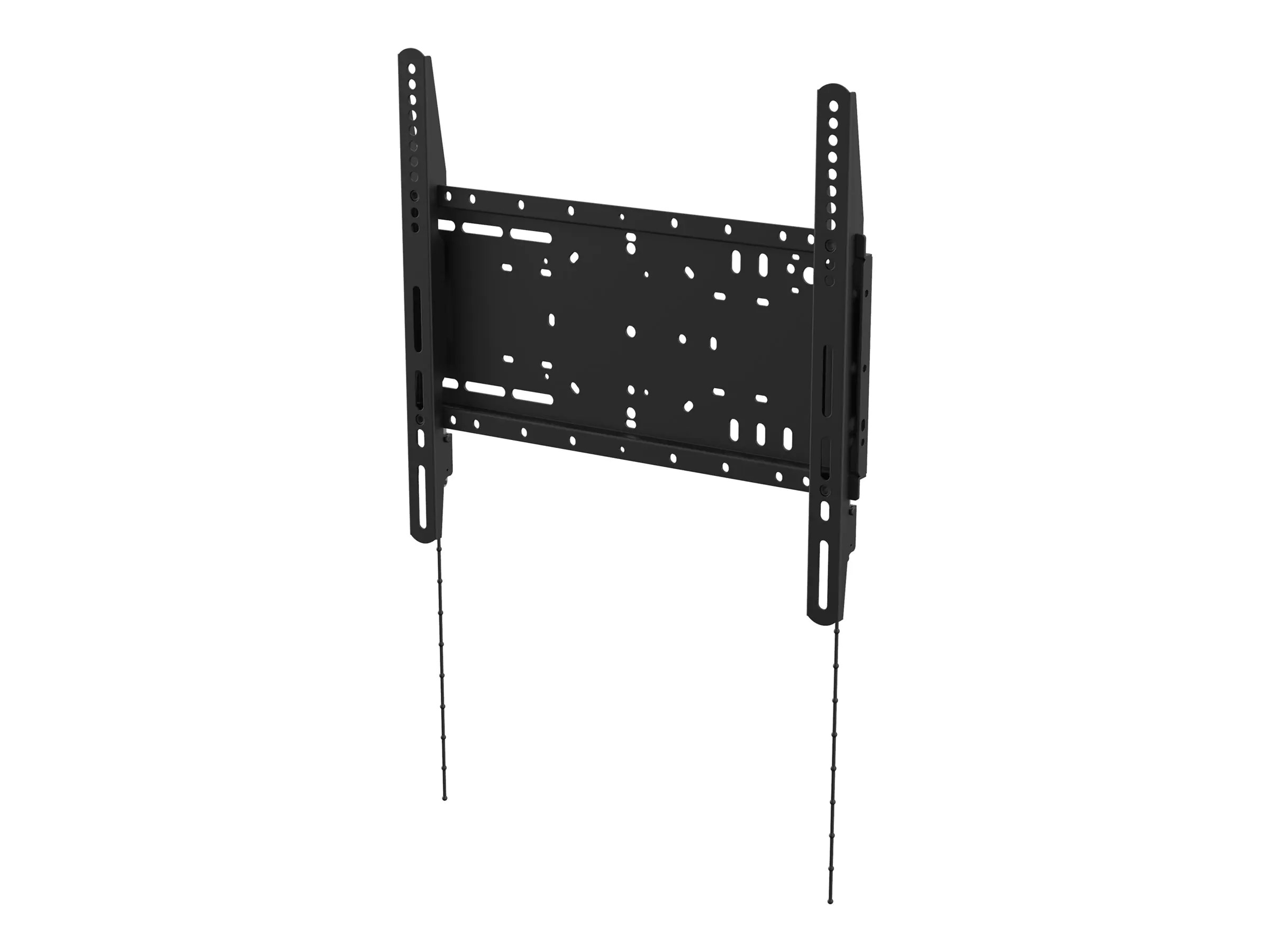 Vision VFM-W4X4 - Heavy Duty - Klammer - für Media Player / LCD-Display - kaltgewalzter Stahl - Schwarz - Bildschirmgröße: 94-177.8 cm (37"-70") - Wandmontage