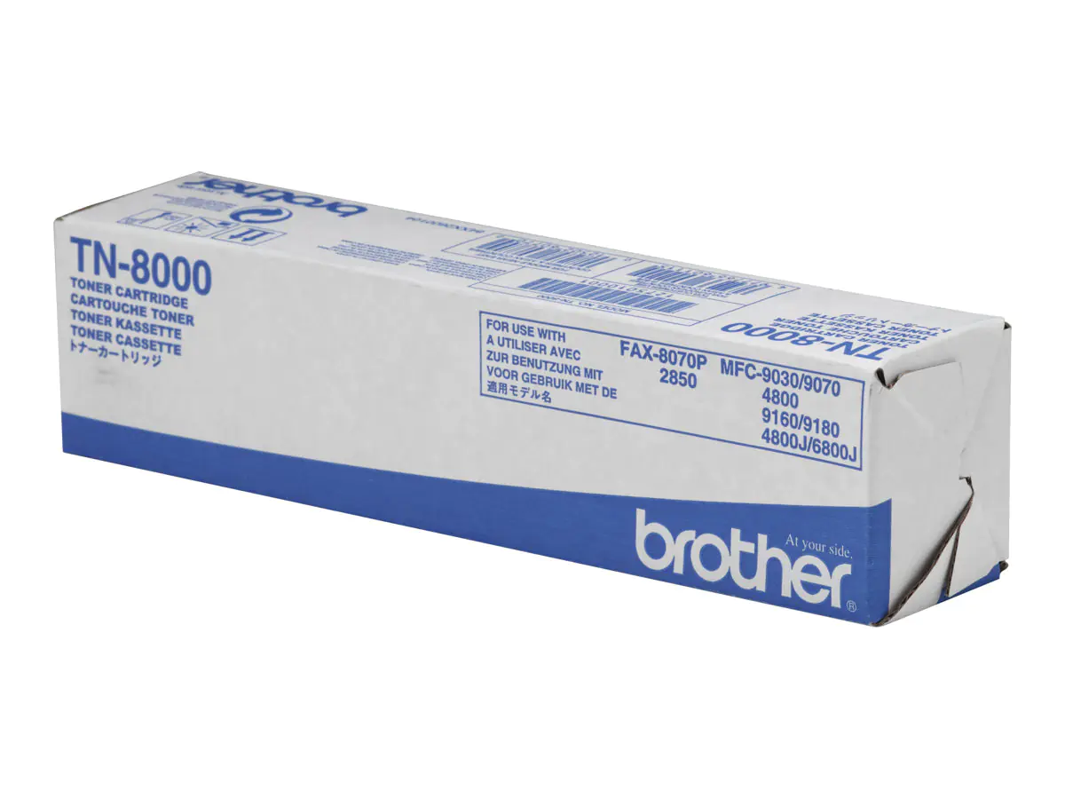 Brother TN8000 - Schwarz - Original - Tonerpatrone - für Brother MFC-4800, MFC-9030, MFC-9070, MFC-9160, MFC-9180; FAX-2850, 8070P