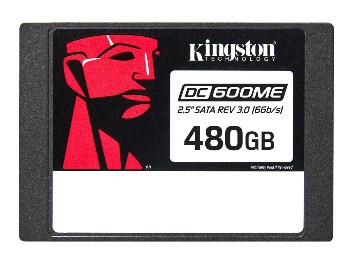 Kingston DC600ME - SSD - Mixed Use - verschlüsselt - 480 GB - intern - 2.5" (6.4 cm) SEDC600ME/480G