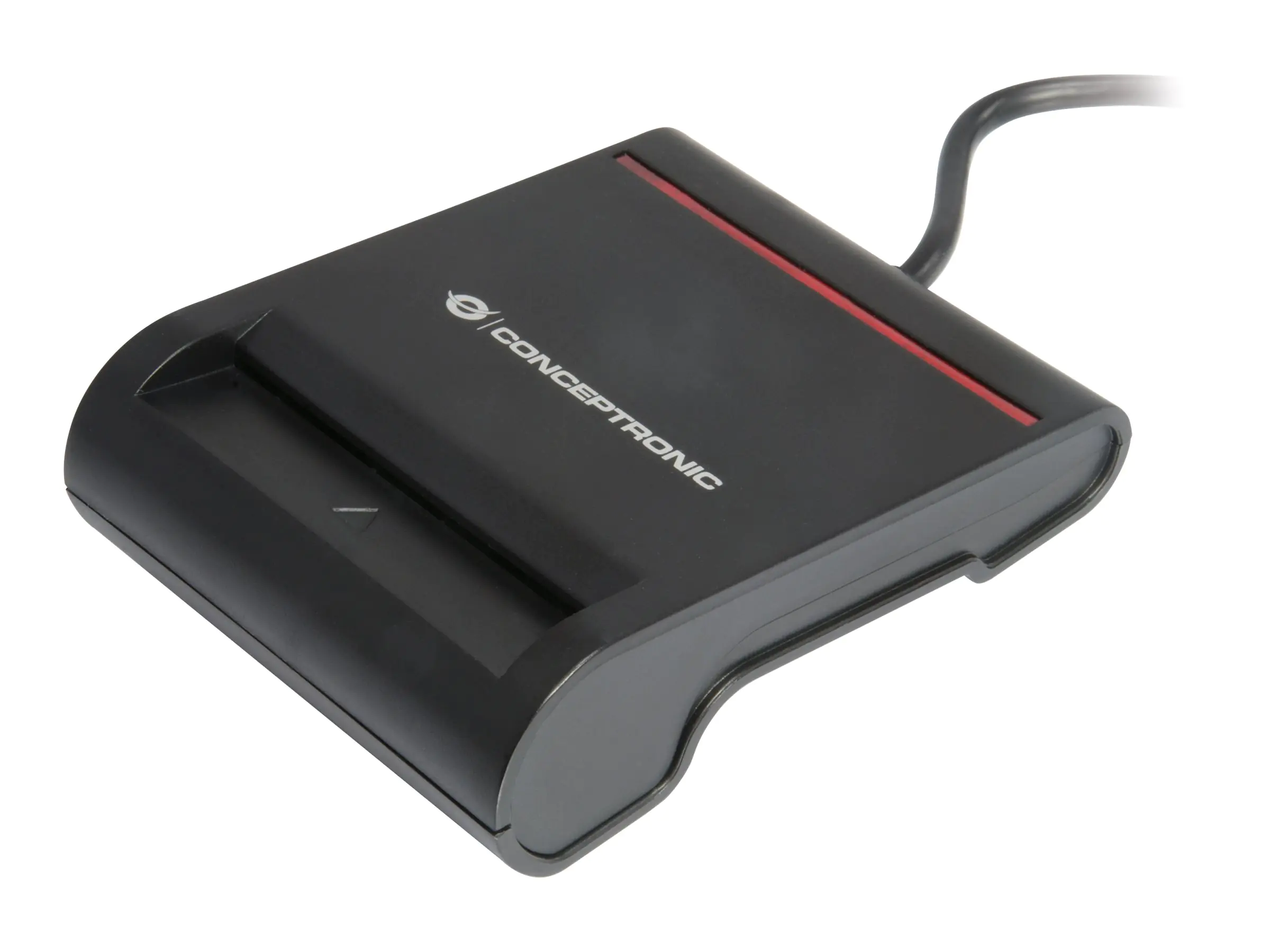 Conceptronic SCR01B - SmartCard-Leser - USB 2.0 - Schwarz