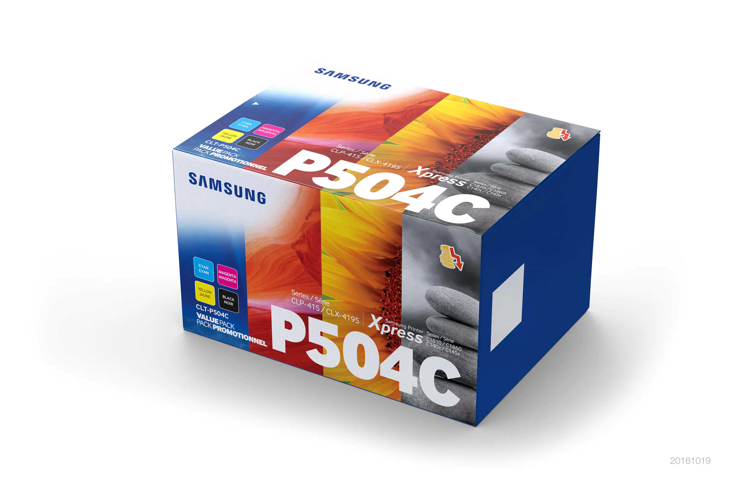 Samsung CLT-P504C - 4er-Pack - Schwarz, Gelb, Cyan, Magenta - Original - Tonerpatrone (SU400A) - für Samsung CLP-415, CLX-4195; MultiXpress SL-C1453, C1454; Xpress SL-C1404, C1810, C1860 Samsung CLT-P504C - 4er-Pack - Schwarz, Gelb, Cyan, Magenta - Original - Tonerpatrone (SU400A) - für Samsung CLP-415, CLX-4195; MultiXpress SL-C1453, C1454; Xpress SL-C1404, C1810, C1860