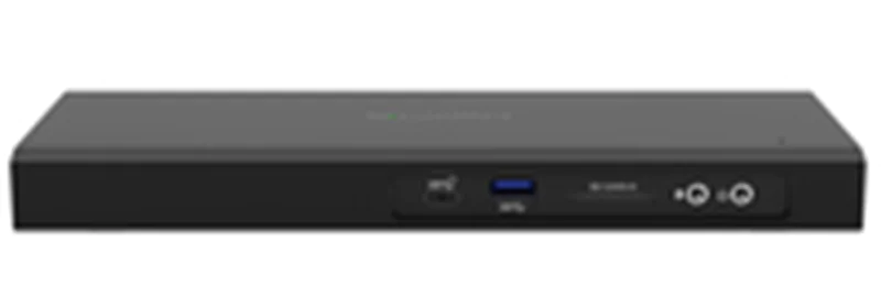 Glyph Thunderbolt 3 NVMe Dock - Kabelgebunden - 3.5 mm - 10.100.1000 Mbit/s - Schwarz - SD GLTB3DOCKEU